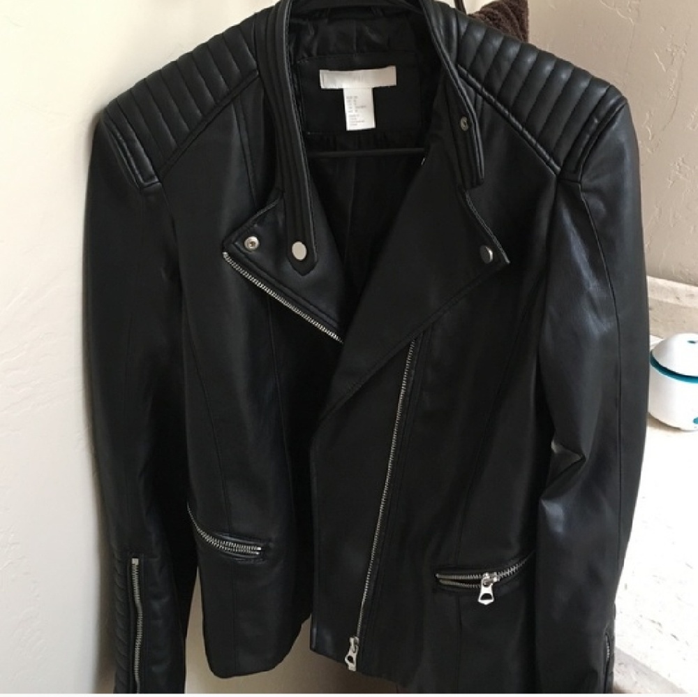 H&M Faux Leather Jacket
